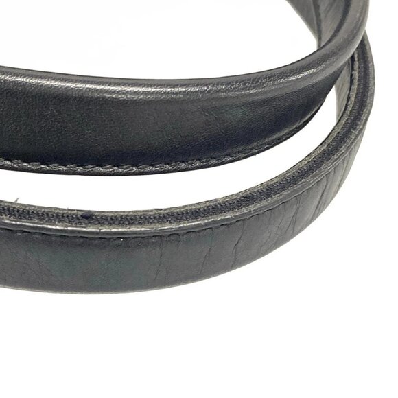 Auth BALENCIAGA Navy Cabas S 339933 Cream Black Canvas Leather Tote Bag - Picture 10 of 16